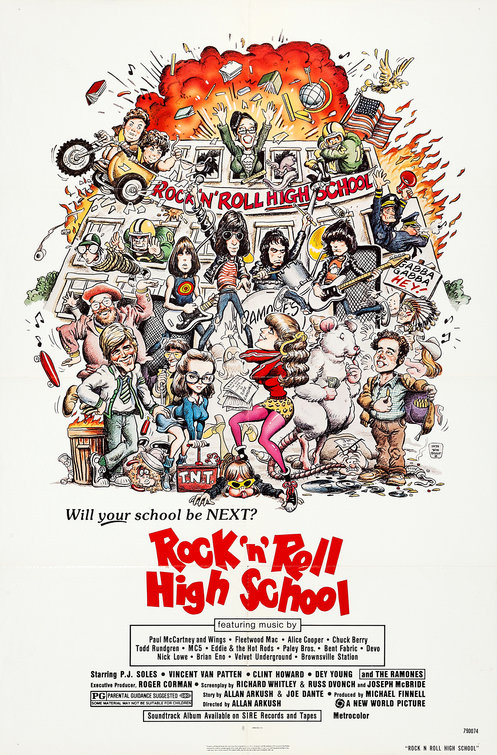 Rock 'n' Roll High School Movie Poster