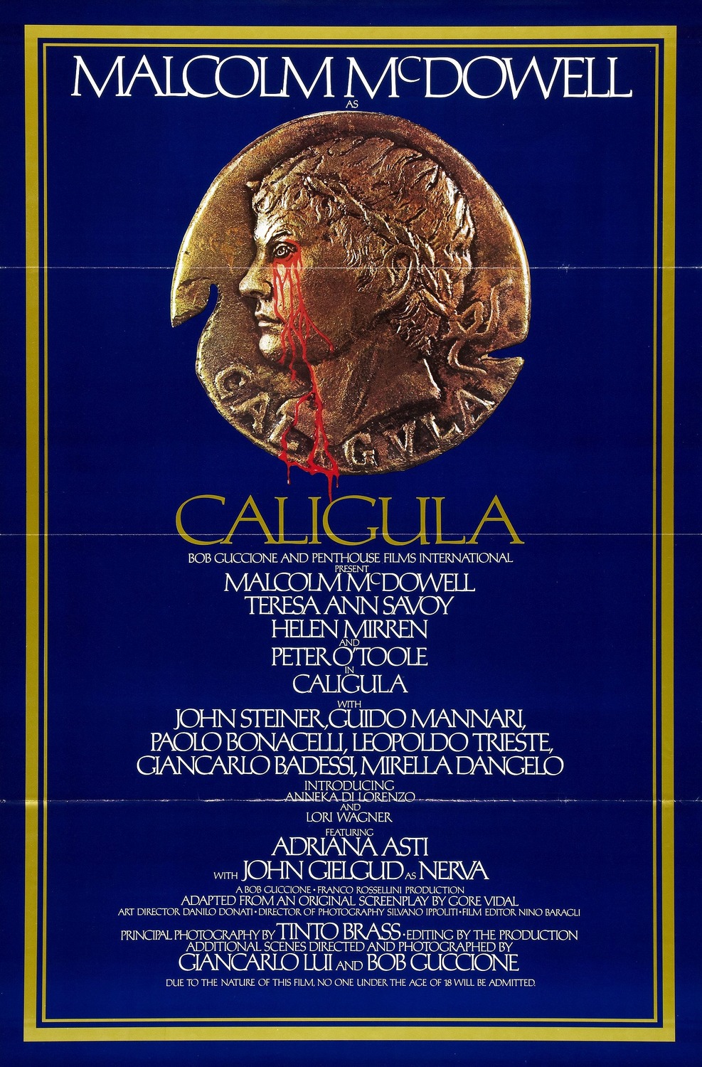 Extra Large Movie Poster Image for Caligula (#1 of 4)