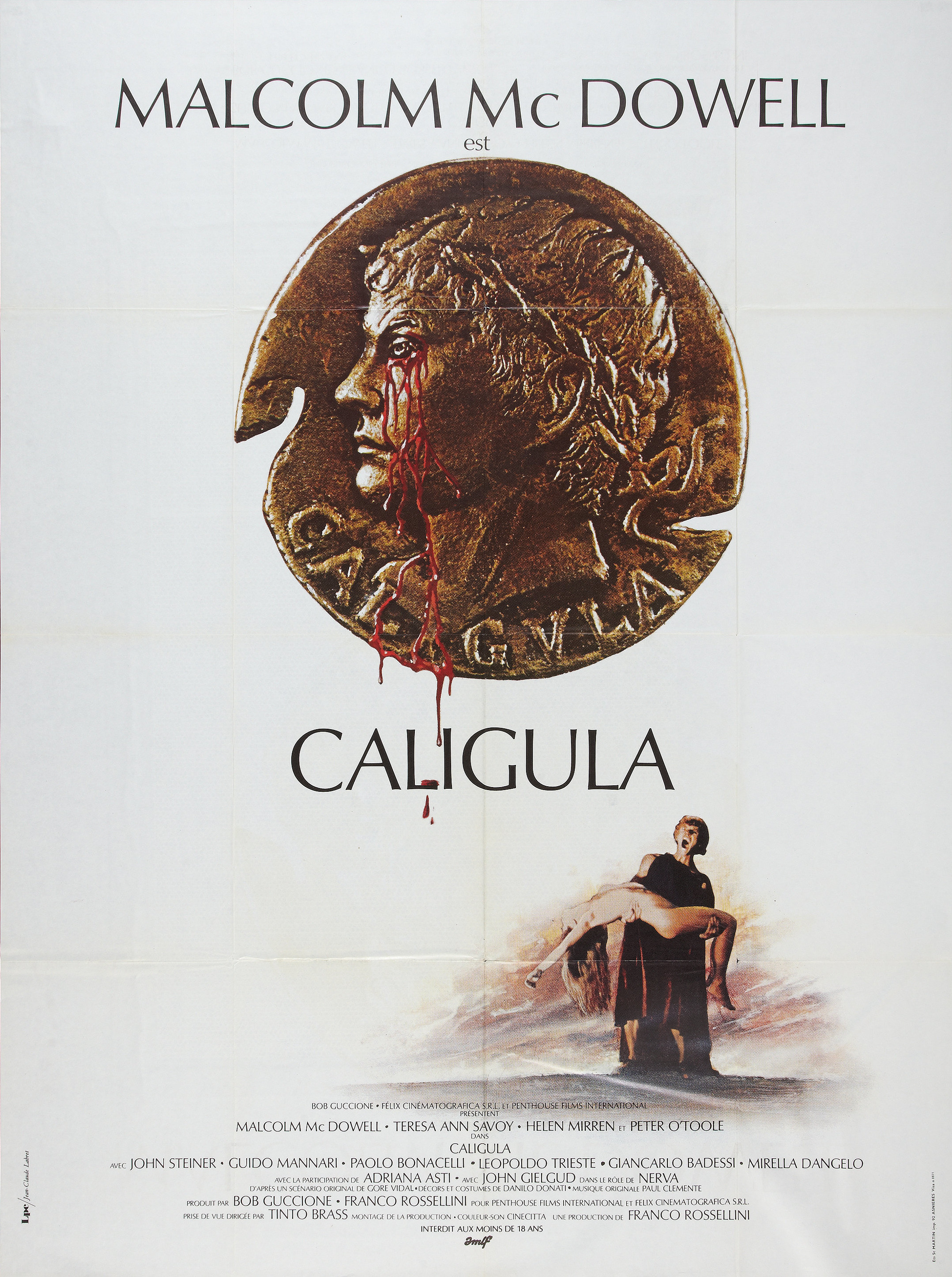 Mega Sized Movie Poster Image for Caligula (#2 of 4)