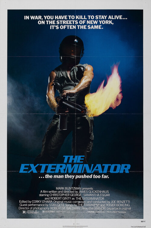 The Exterminator Movie Poster