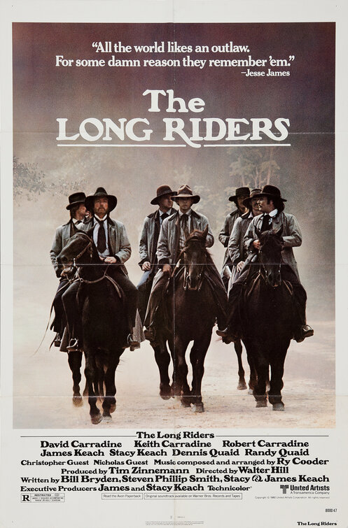 The Long Riders Movie Poster