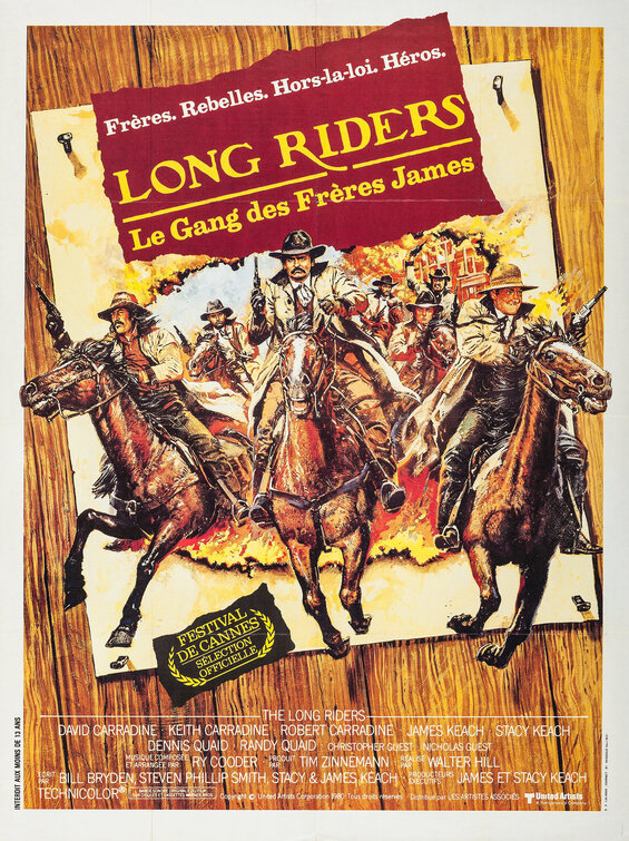 The Long Riders Movie Poster