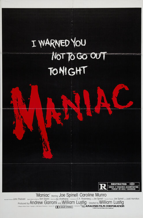 Maniac Movie Poster