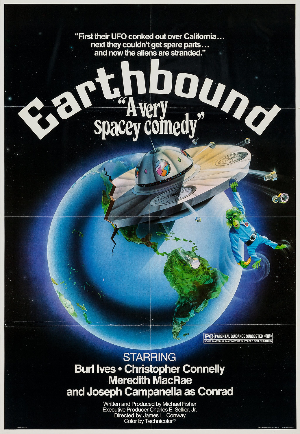 Extra Large Movie Poster Image for Earthbound 