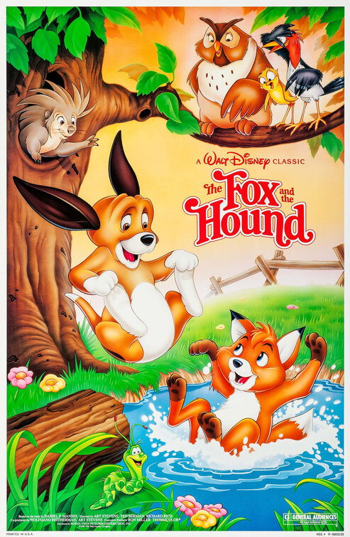 The Fox and the Hound Movie Poster