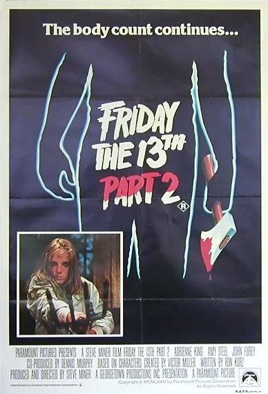 Friday the 13th Part 2 Movie Poster