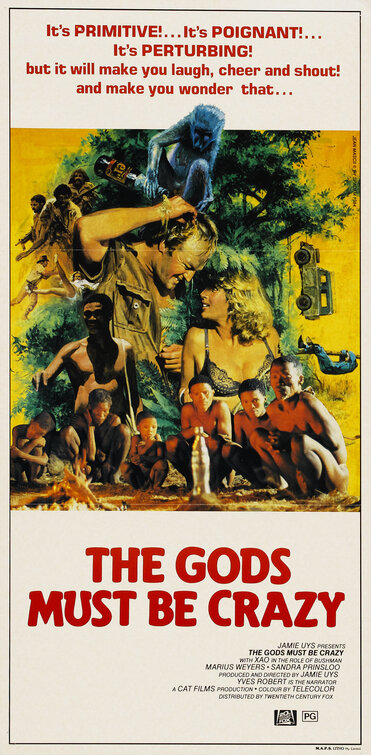 The Gods Must Be Crazy Movie Poster