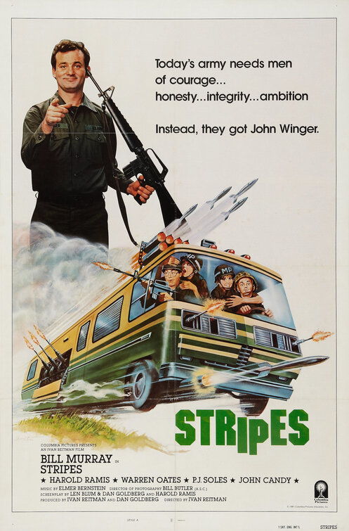 Stripes Movie Poster