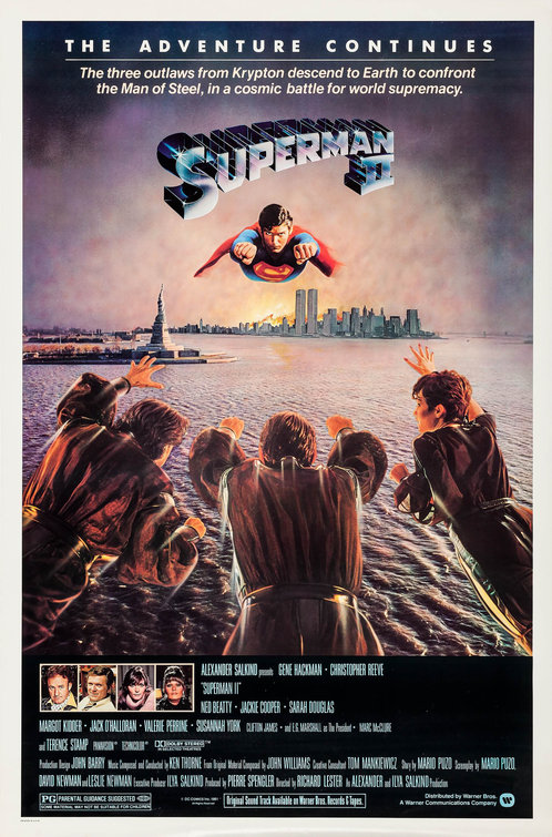 Superman II Movie Poster