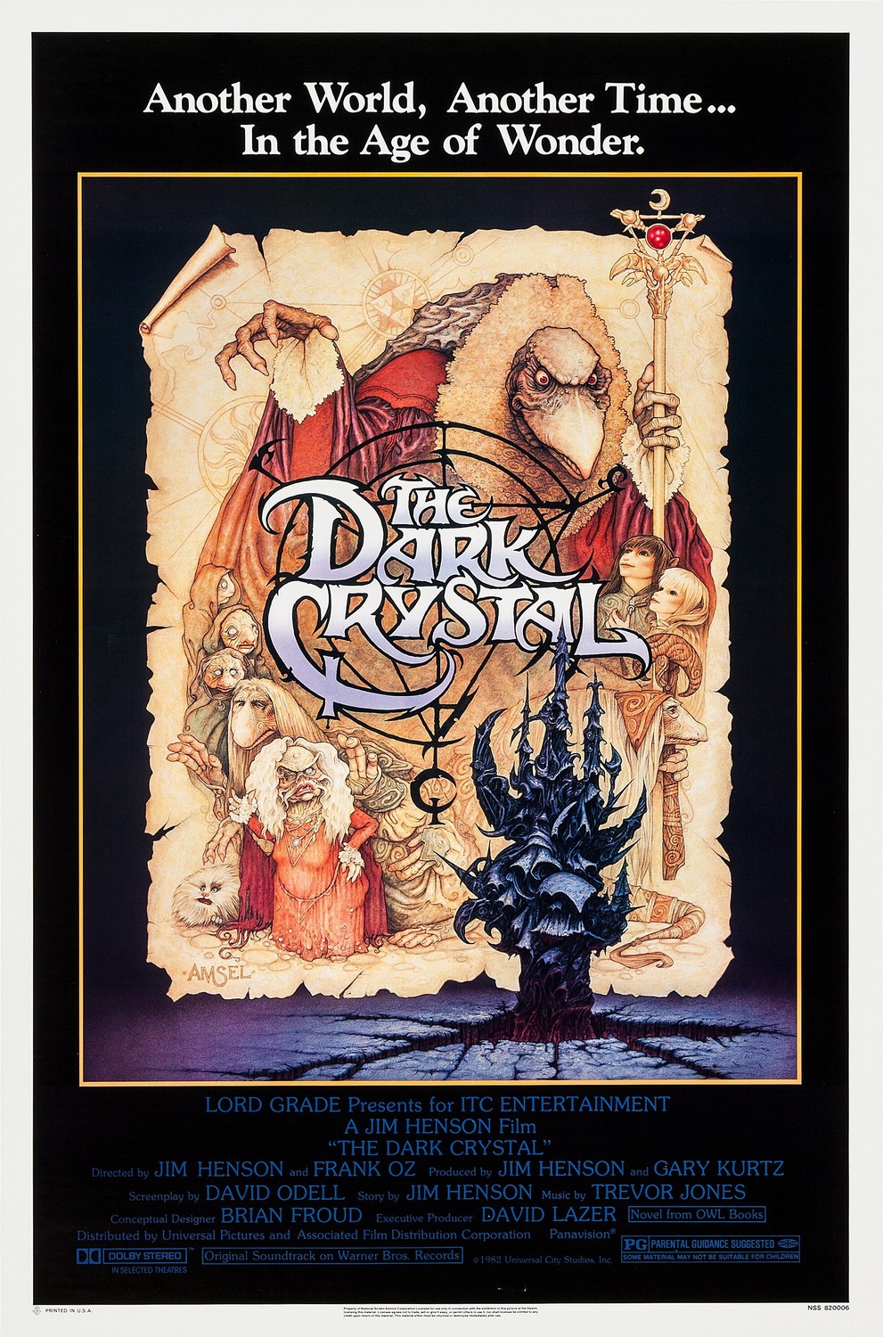 Extra Large Movie Poster Image for The Dark Crystal (#1 of 3)