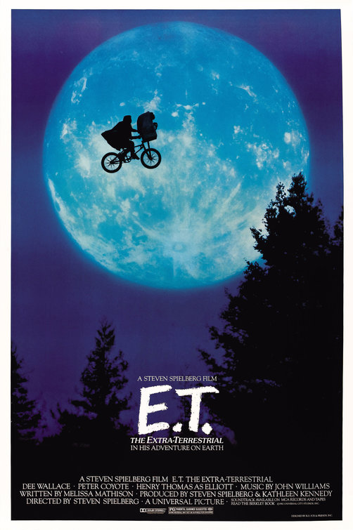 E.T. the Extra-Terrestrial Movie Poster