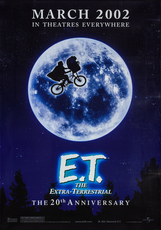 E.T. the Extra-Terrestrial Movie Poster