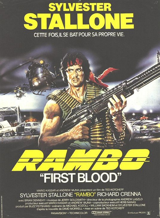 First Blood Movie Poster