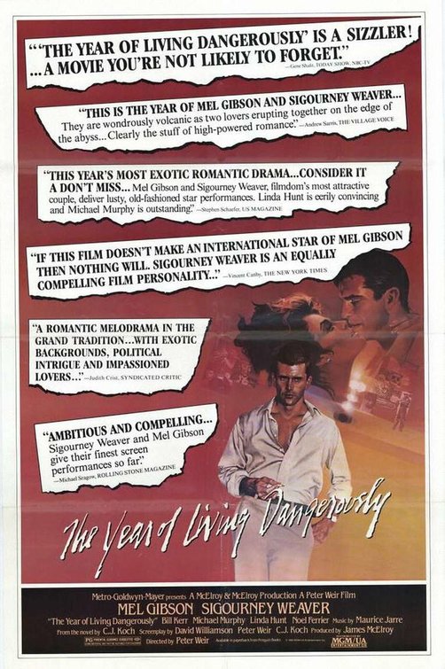 The Year of Living Dangerously Movie Poster