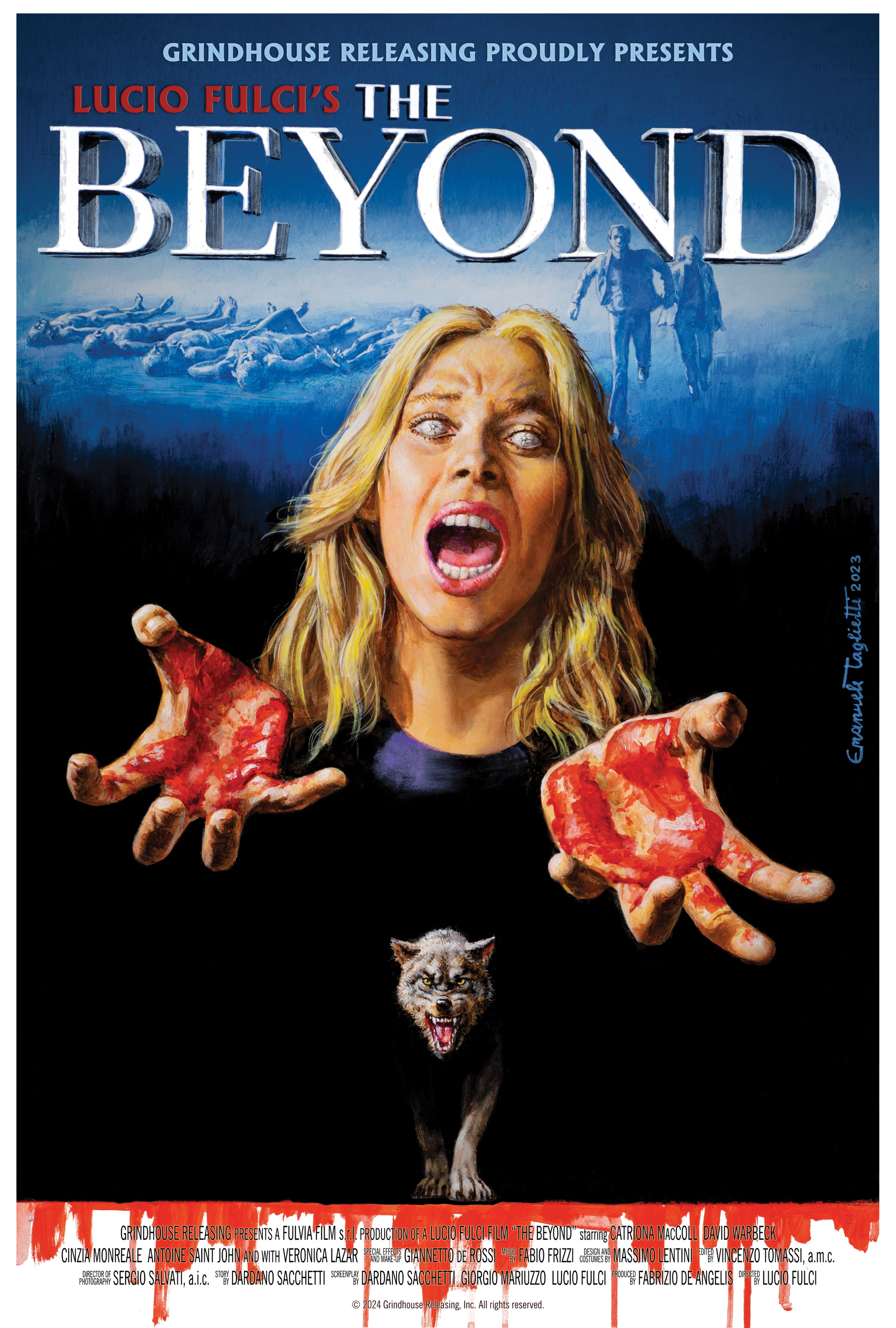 Mega Sized Movie Poster Image for The Beyond (#6 of 6)