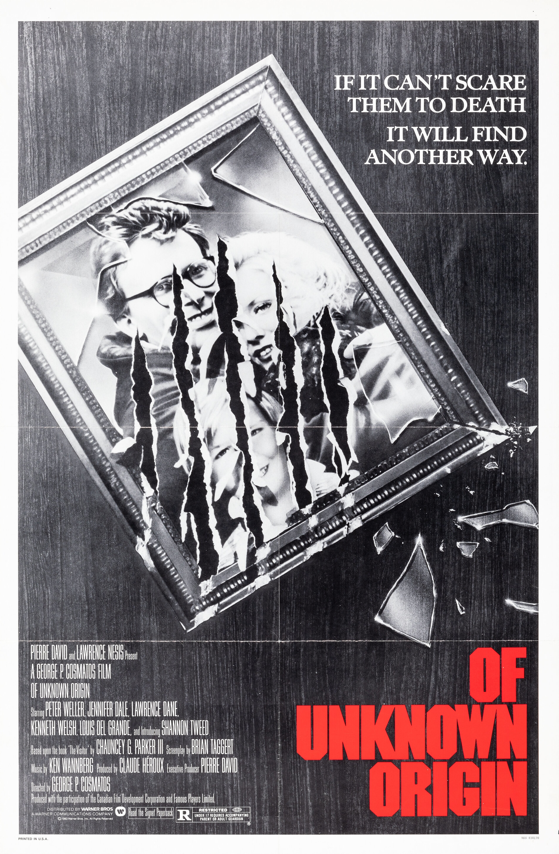 Mega Sized Movie Poster Image for Of Unknown Origin 