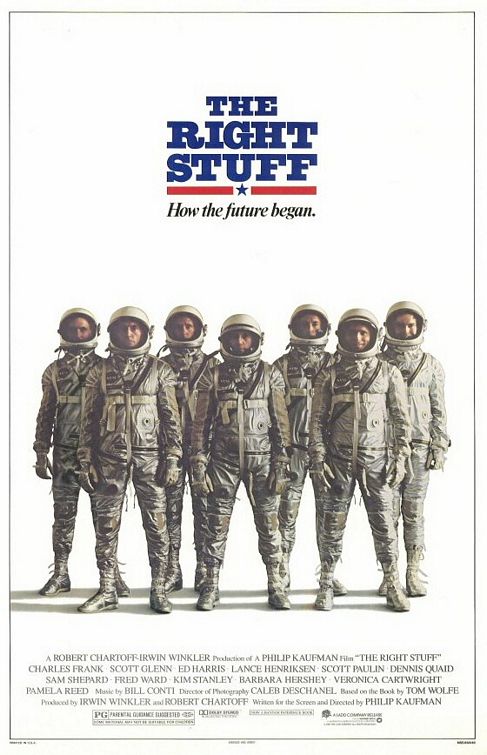 The Right Stuff Movie Poster