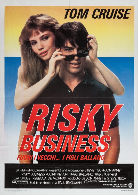 Risky Business Movie Poster