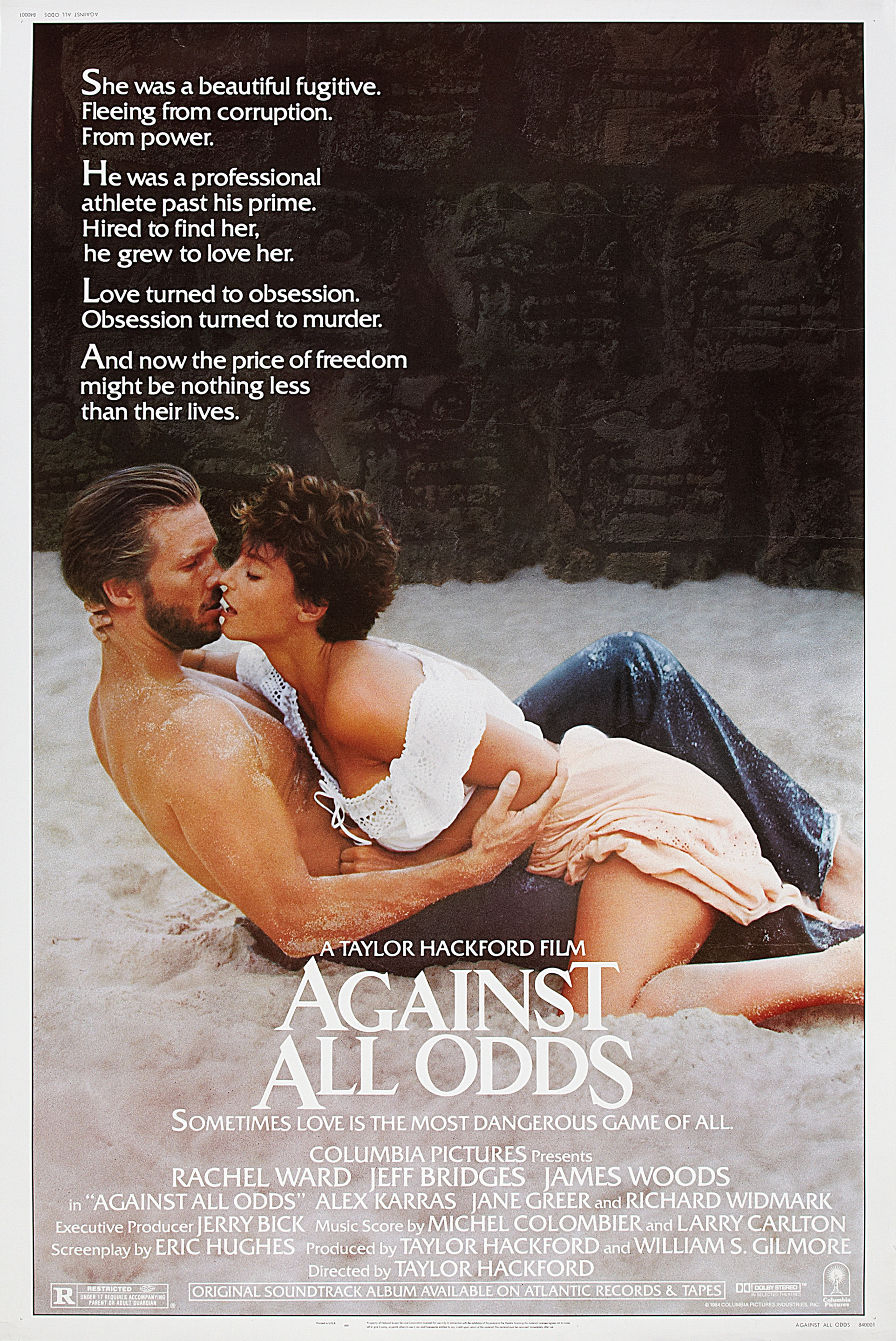 Mega Sized Movie Poster Image for Against All Odds 