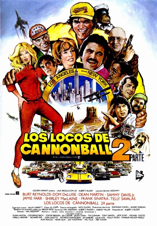 Cannonball Run II Movie Poster