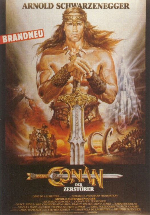 Conan the Destroyer Movie Poster