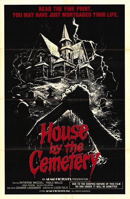 The House by the Cemetery Movie Poster