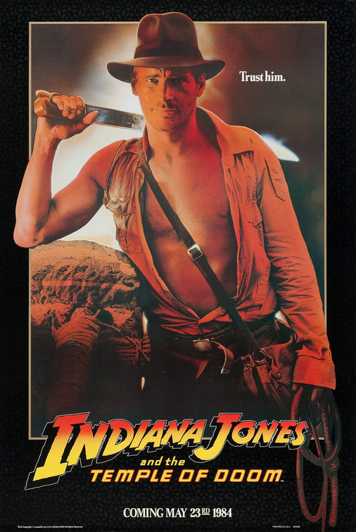 Indiana Jones and the Temple of Doom Movie Poster