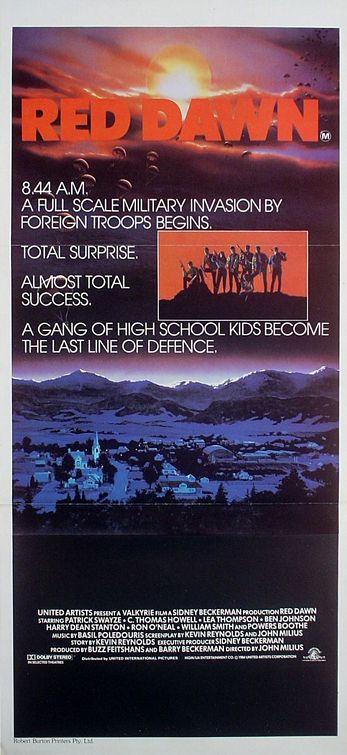 Red Dawn Movie Poster