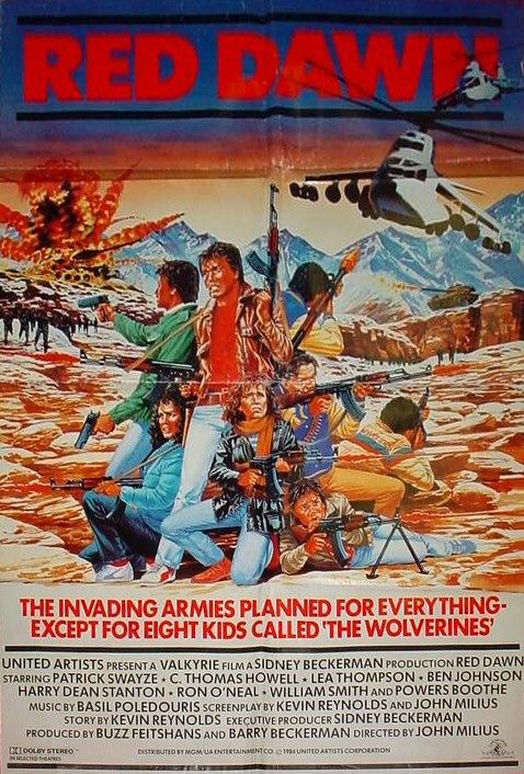 Red Dawn Movie Poster