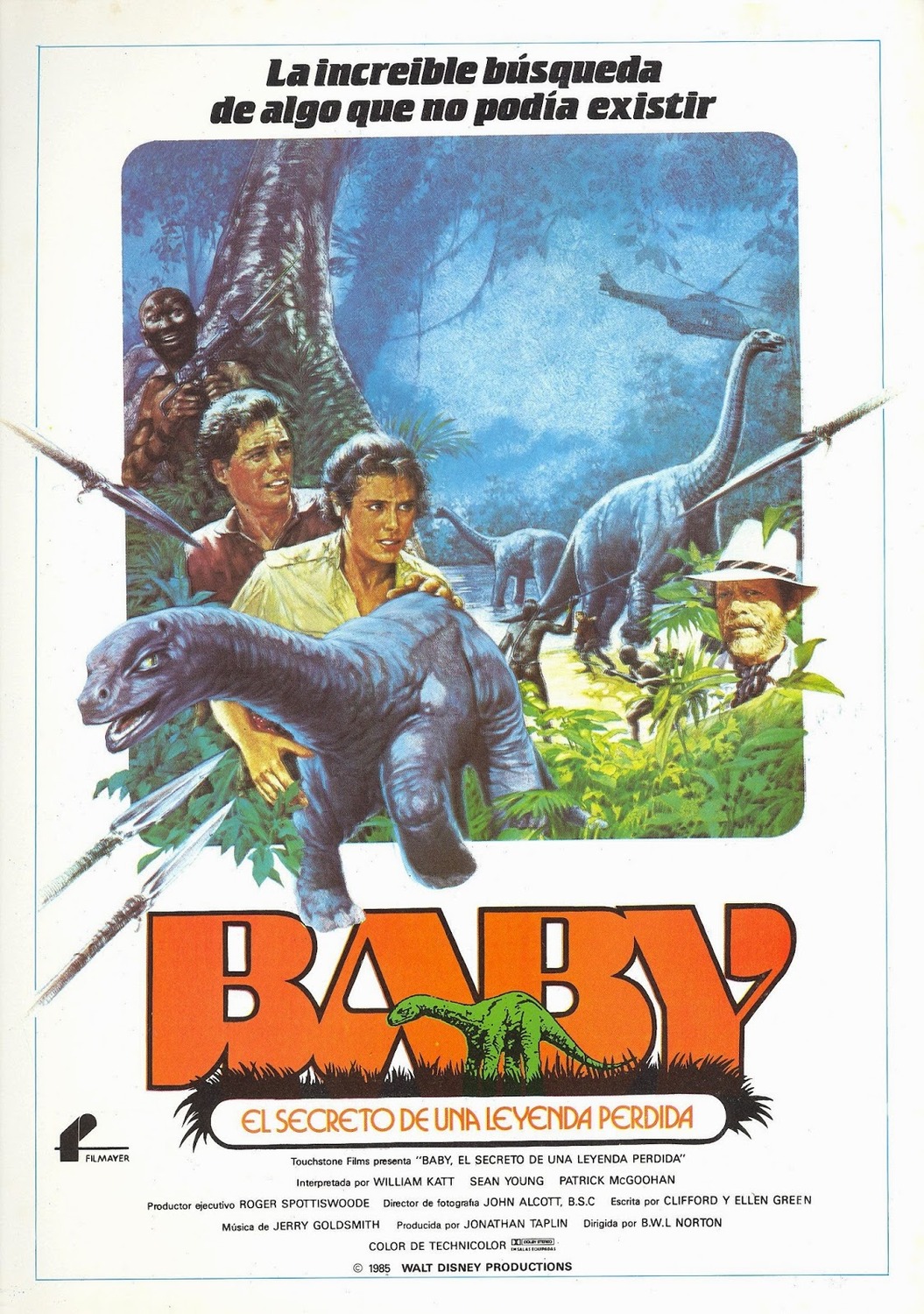 Extra Large Movie Poster Image for Baby... Secret of the Lost Legend (#2 of 2)