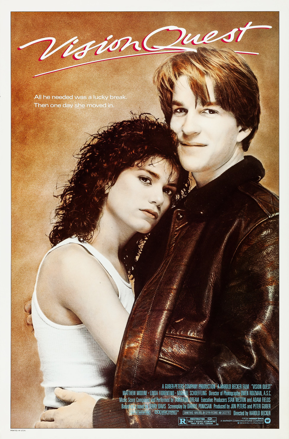 Extra Large Movie Poster Image for Vision Quest (#1 of 2)