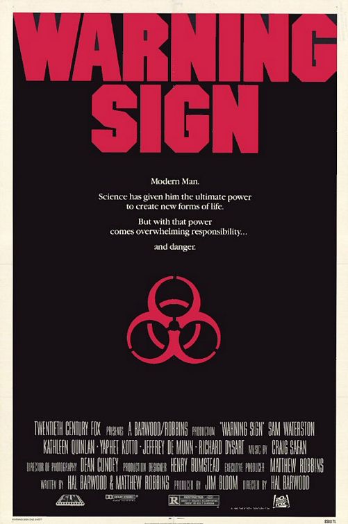 Warning Sign Movie Poster