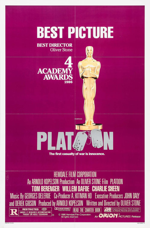 Platoon Movie Poster