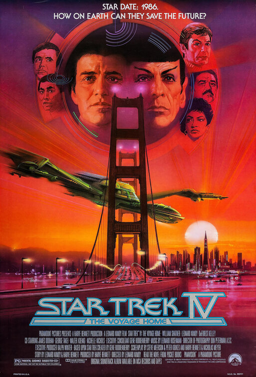 Star Trek IV: The Voyage Home Movie Poster