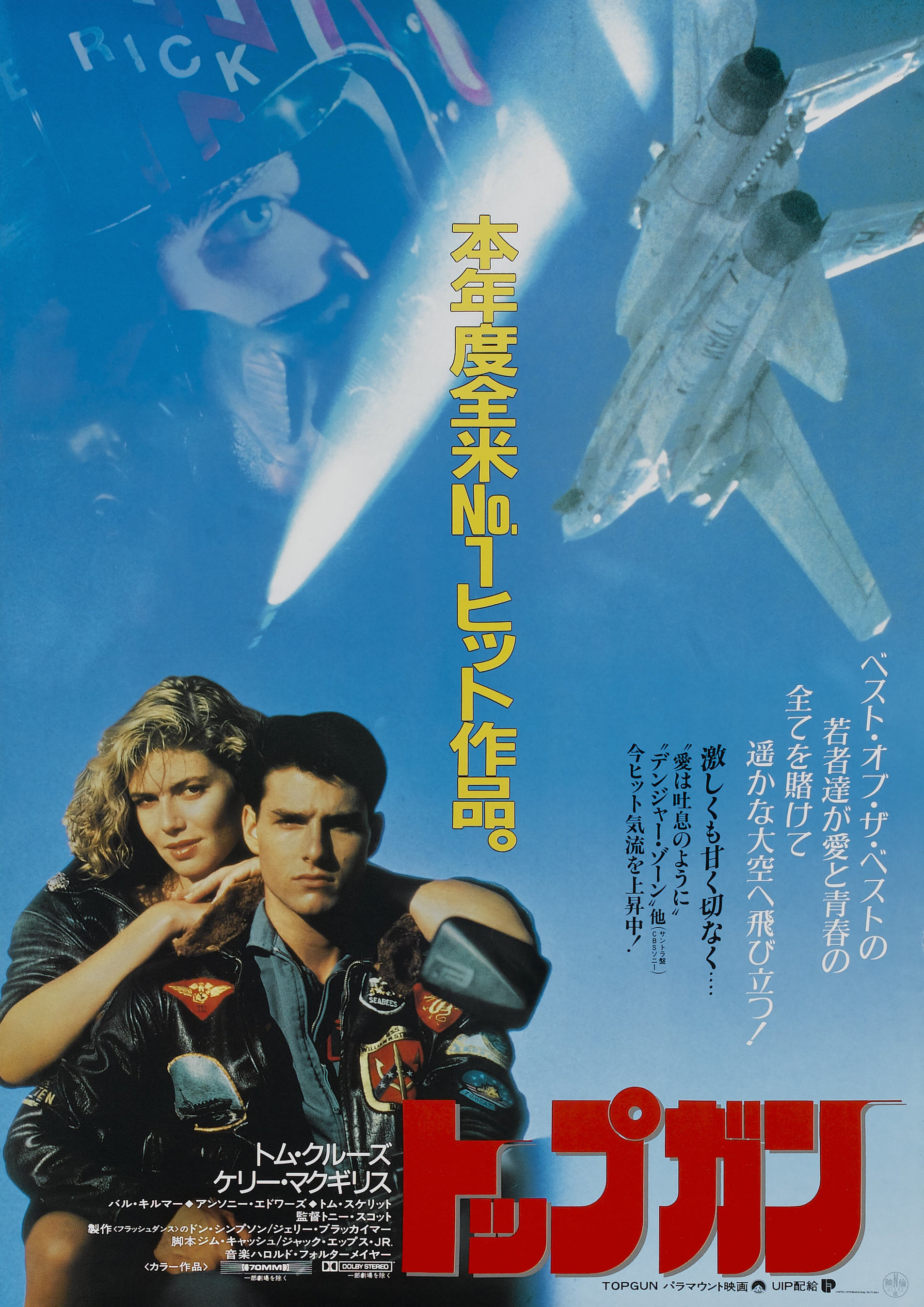 Mega Sized Movie Poster Image for Top Gun (#6 of 9)