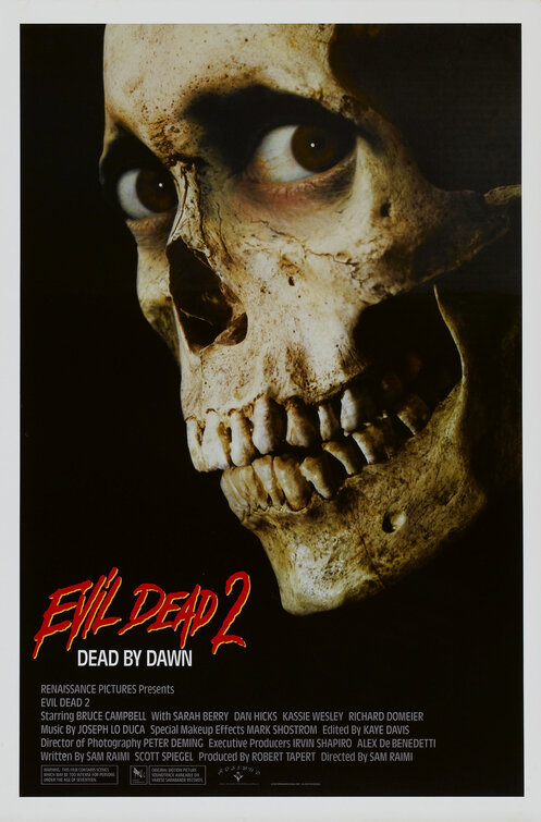 Evil Dead II Movie Poster