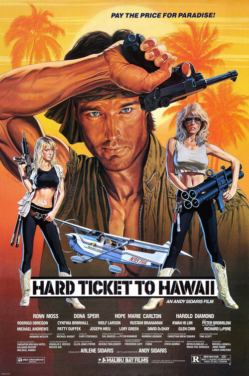 Hard Ticket to Hawaii Movie Poster