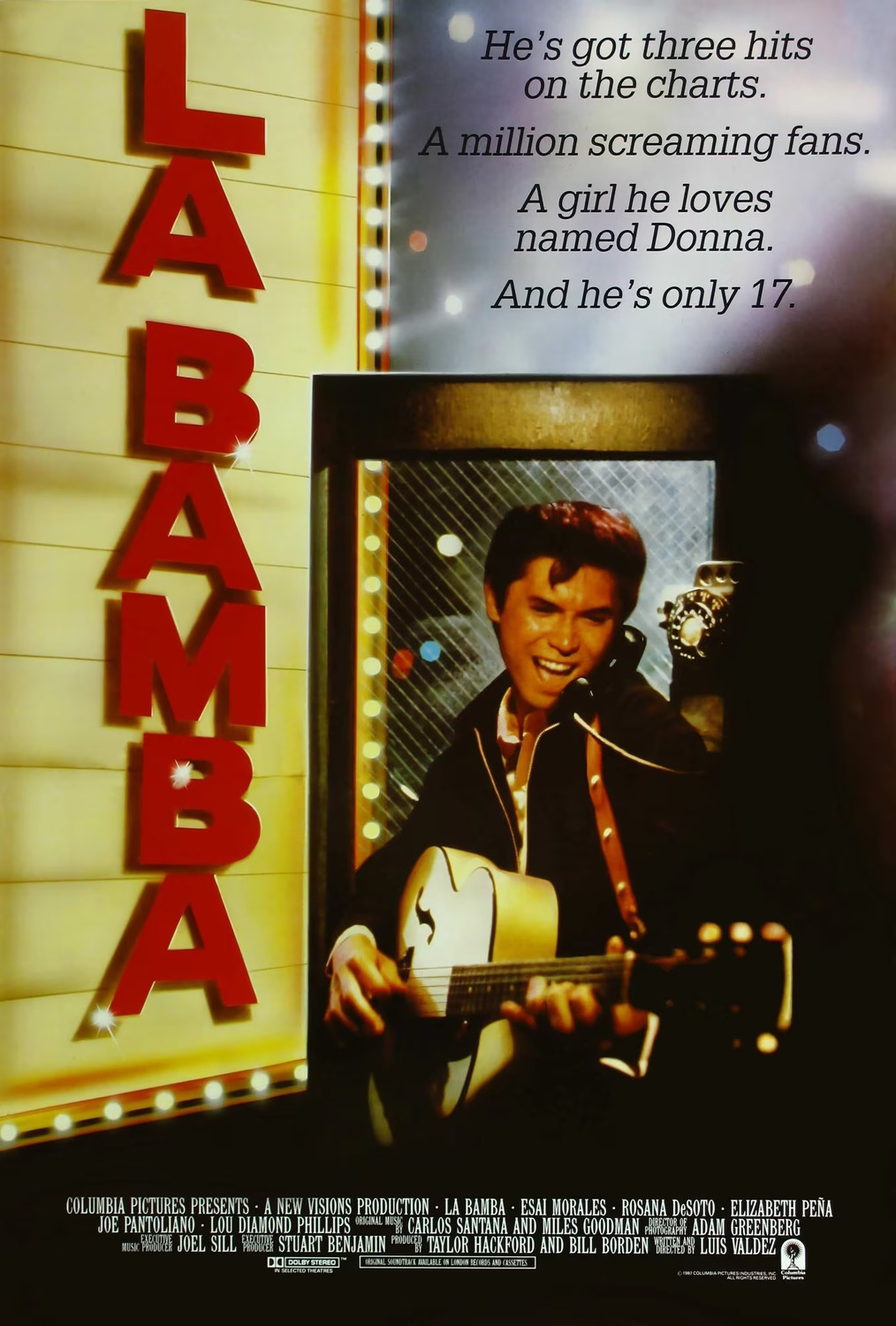 Extra Large Movie Poster Image for La Bamba (#2 of 2)