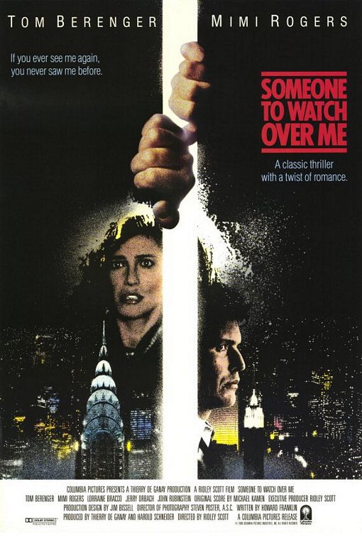 Someone to Watch Over Me Movie Poster