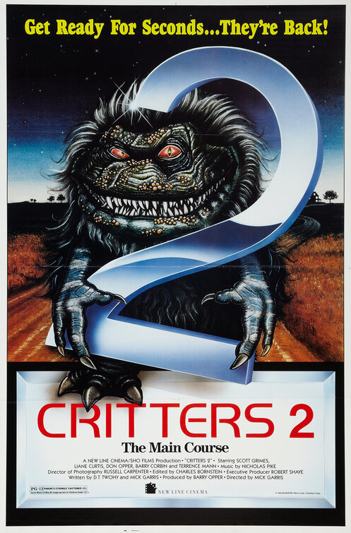 Critters 2: The Main Course Movie Poster