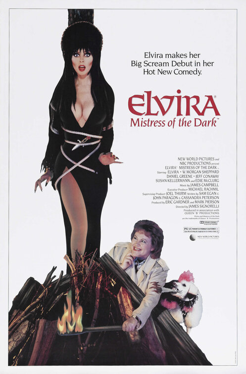 Elvira, Mistress of the Dark Movie Poster