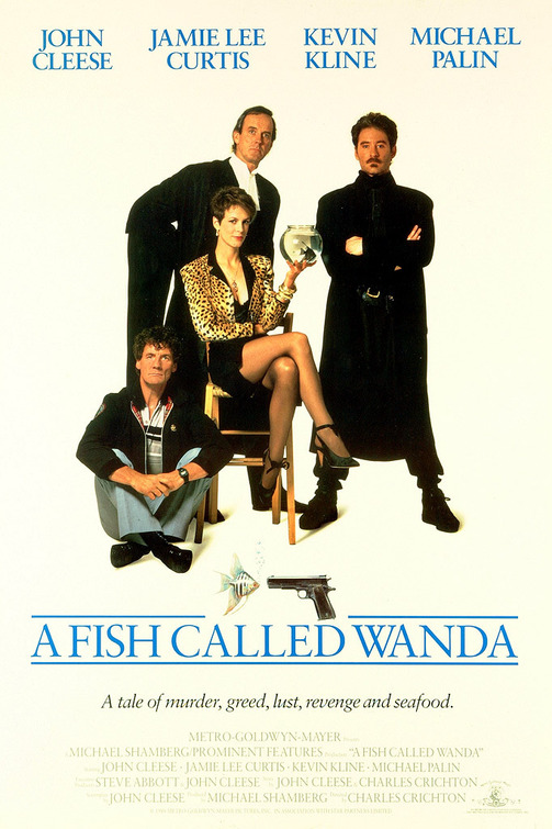 A Fish Called Wanda Movie Poster