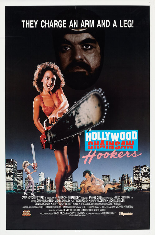 Hollywood Chainsaw Hookers Movie Poster