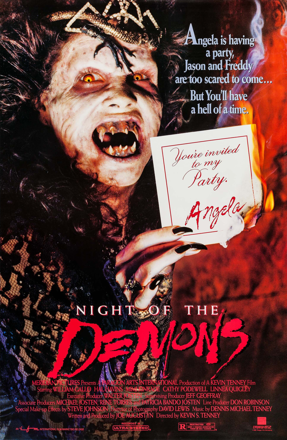 Extra Large Movie Poster Image for Night of the Demons 