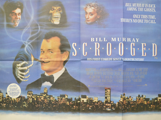 Scrooged Movie Poster