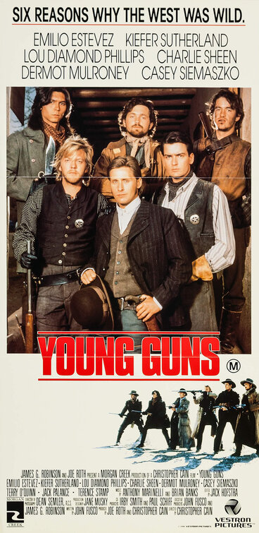 Young Guns Movie Poster