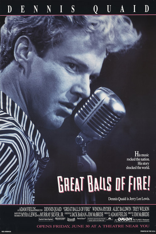 Great Balls of Fire! Movie Poster