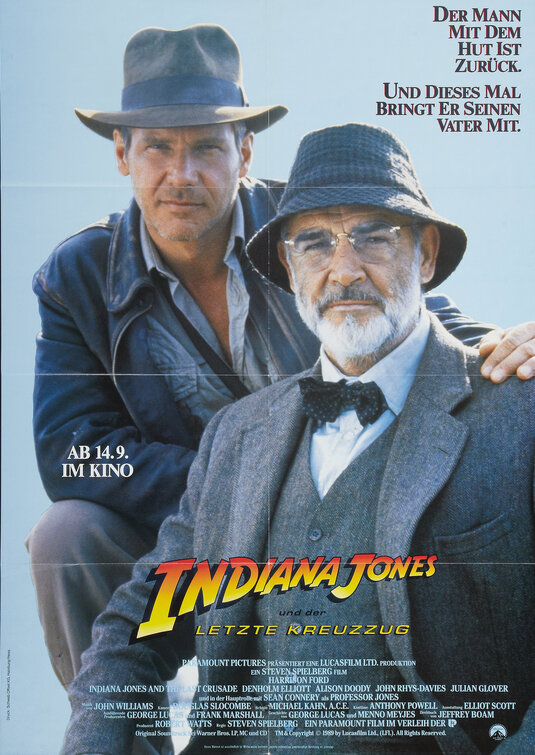 Indiana Jones and the Last Crusade Movie Poster