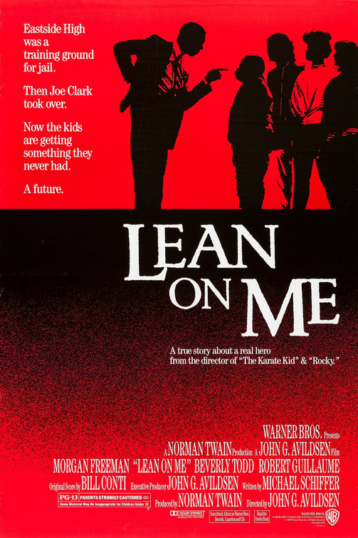 Lean on Me Movie Poster