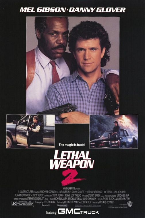 Lethal Weapon 2 Movie Poster